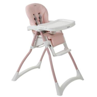 Imagem de Cadeira De Alimentação Burigotto Merenda De 6 Meses A 36 Meses Rosê Ma