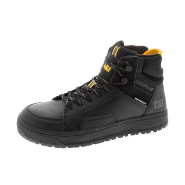 Imagem de Bota masculina CAT Streamline Court com bico composto médio, Preto, 10 Wide
