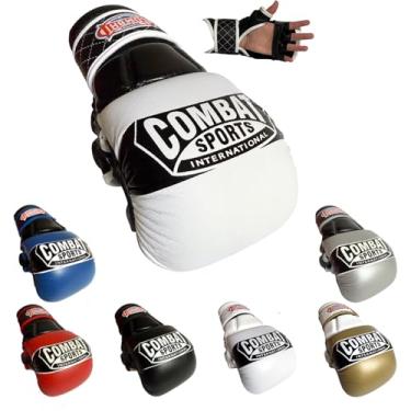 Imagem de Combat Sports Luvas de treinamento Max Strike MMA, luvas abertas sem dedos para MMA, Muay Thai e Kickboxing