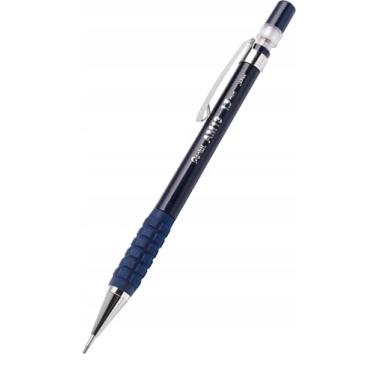 Imagem de Pentel Lapiseira Sharp, 1,3 mm, Hb (#2.5), grafite preto, barril azul
