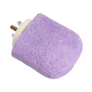 Imagem de KiBcsLic Plataforma para pássaros, suporte para moagem de bico, acessórios para gaiola, suporte para papagaios, garras para pés, aparador para treinamento de, Roxo