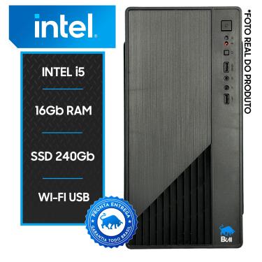 Imagem de Computador Bull i5 16GB RAM 240GB SSD Wi-Fi Linux