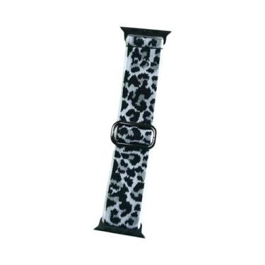 Imagem de Pulseiras De Nylon Para Apple Watch 45mm 44mm 42mm 49mm 38mm 40mm 41mm