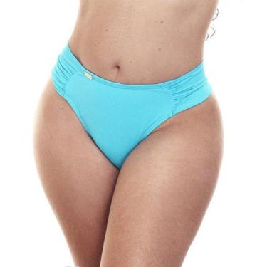 Imagem de Calcinha de biquíni fio duplo cintura alta plus size borboleta - Estig