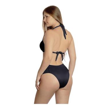 Imagem de Biquíni Plus Size com Bojo e Calcinha Borboleta clássica - Estigma, M,