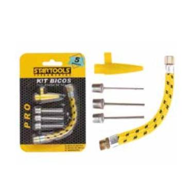 Imagem de Kit Bicos para Bomba de Inflar 5PC - Startools Ferramentas