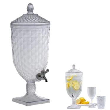 Imagem de Suqueira 5 Litros Acrílico Torneira Dosador Suco Água Bebida - Paramou