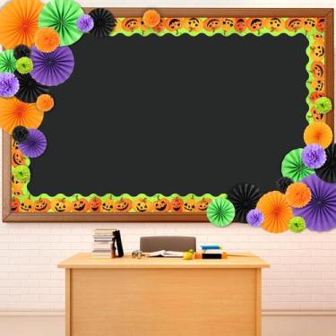 Imagem de Conjunto de decorações de quadro de avisos Supervitae Halloween de 52 