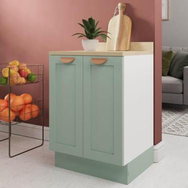 Imagem de Balcão 2 Portas 60cm com Tampo Arizona CabeCasa MadeiraOriginals - Cab