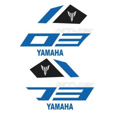Imagem de Adesivo Protetor Tank Pad Yamaha MT-03 2016 a 2020 - Cromo Sign