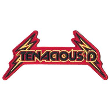 Imagem de Red Embroidered Iron On Badge Rock Band Logo Jack