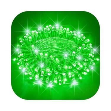Imagem de Cordão 300 Leds Com Strobo 30 Metros Prova D'água Fio Multicolor Natal
