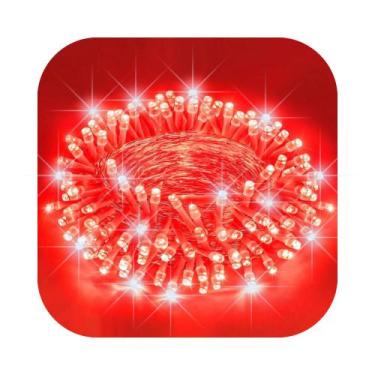 Imagem de Cordão 300 Leds Com Strobo 30 Metros Prova D'água Fio Multicolor Natal