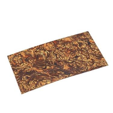 Imagem de Domary Folha de Folheado de Guitarra Tiger Stripe Celluloid Head Luthier Acessórios para Instrumentos Musicais