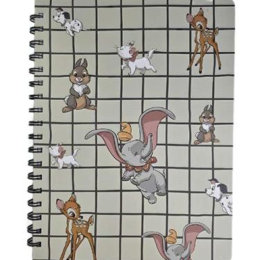 Imagem de Caderno Colegial Capa Dura Clássicos Disney 25 cm 80 Folhas - Culturam