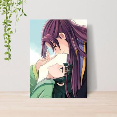 Imagem de Quadro Diários de uma Apotecária Anime A4  Placa MDF 14 - Lomi Art