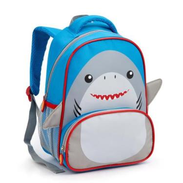 Imagem de Mochila Infantil Com Alças Zoop Animais 3D Para Creche e Escola Tamanh