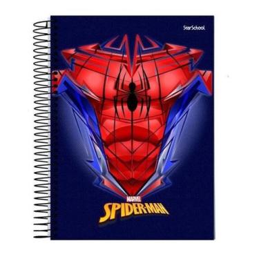Imagem de Caderno Spider-Man 10 Matérias Capa Dura 160 Folhas - StarSchool, 2