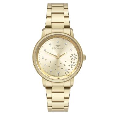 Imagem de Relógio Technos Feminino Ref: 2035ndu/1x Fashion Dourado