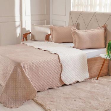 Imagem de Kit Cobre Leito Casal Ultra Lisse Lisa New 210x230cm Beach