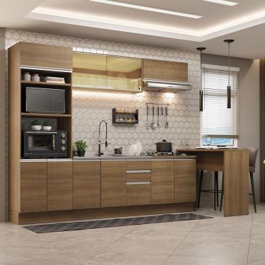 Imagem de Cozinha 315001 Com Armário, Balcão E Bancada RusticRustic