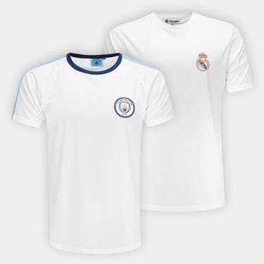 Imagem de Kit Camisa Real Madrid+ Camisa Manchester City Dry Masculina - Balboa,