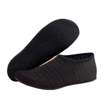 Imagem de Sapatos aquáticos para homens e mulheres, meias aquáticas de secagem rápida com sola antiderrapante para natação, praia, piscina, mergulho com snorkel e caminhadas, tênis de malha leve para esportes