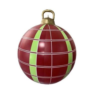 Imagem de Bola Inflável de Natal Gigante (60cm) - Decoração para Árvore de Natal
