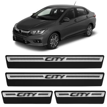 Imagem de Jogo de Soleira Premium City 2010 a 2021 Escovada 4 Portas