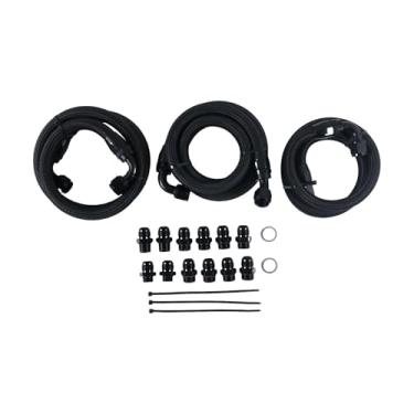 Imagem de HOLDWELL Linhas de resfriamento de transmissão FPE-TL-LB7-LLY 21101404 compatível com GMC Sierra 2500 HD Chevrolet Silverado 2500 HD 2001-2005 6.6L 2001-2005 GM Duramax LB7-LLY