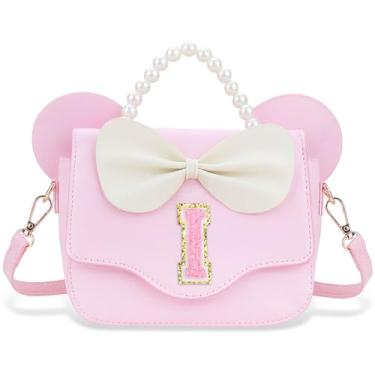 Imagem de Luchike Presentes de aniversário para meninas – Bolsa tiracolo infantil para princesas, presentes de Natal, Rosa - P