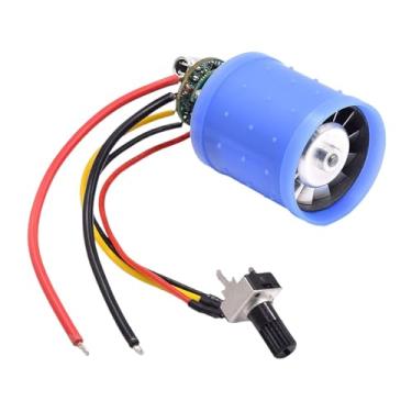 Imagem de RNXRZANK Mini Ventilador de Duto com Impulsor de Alumínio E Motor Sem Escova, Acessórios DIY para Secador de Cabelo E Ferro de Passar Roupa, 7v 24v 120000rpm, Tamanho real