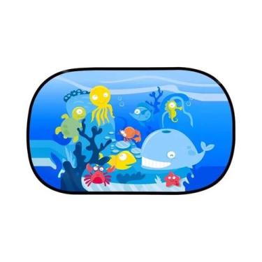 Imagem de Protetor Solar Universal Para Carro Proteção UV Protetor De Janela Ele