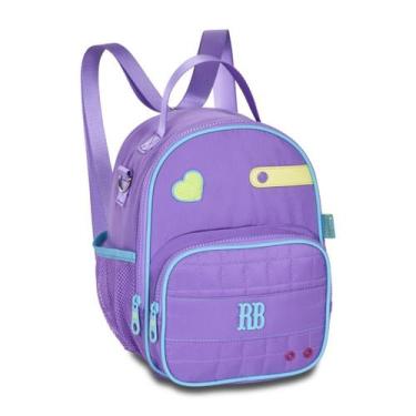 Imagem de Lancheira Térmica Escolar Rebecca Bonbon Plush Dreams - Clio Cor:Roxo 