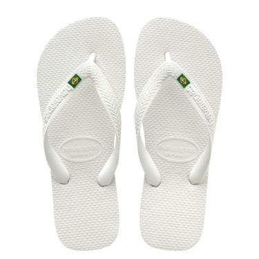 Imagem de Chinelo Havaianas Bandeira Brasil BRANCO 33/34-Masculino