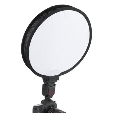 Imagem de AYNEFY Difusor Portátil de Softbox, Mini Modificador de Luz Flash de Nylon Leve, Formato Redondo, 40cm para Fotografia e