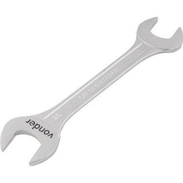 Imagem de Chave fixa 25x28mm cromo vanádio fosco cartela Vonder