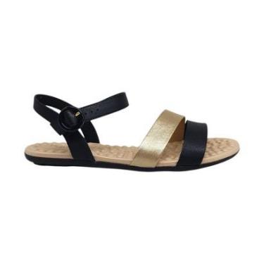 Imagem de Sandália Feminina Rasteira Tamanho Grande Ultramacia Modare 7163129-Feminino