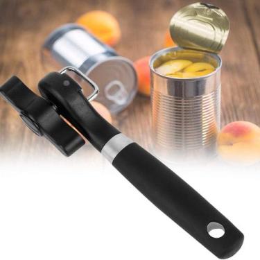 Imagem de Abridor Manual de Latas Profissional Resistente Girar Manivela e Sem R