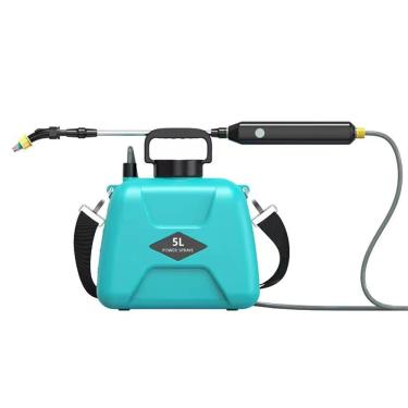 Imagem de Aspersor Elétrico de Jardim do Tipo Ombro Dispositivo Multifuncional Rega Plantas Vara Telescópica Comprimento Ajustável