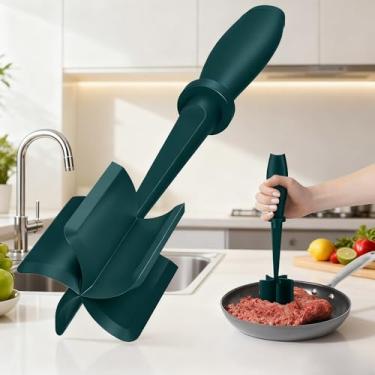 Imagem de Ferramenta de corte de carne resistente ao calor de 5 lâminas para carne moída – Espremedor de hambúrguer e espremedor de batatas, seguro para todos os utensílios de cozinha, fácil de limpar utensílio