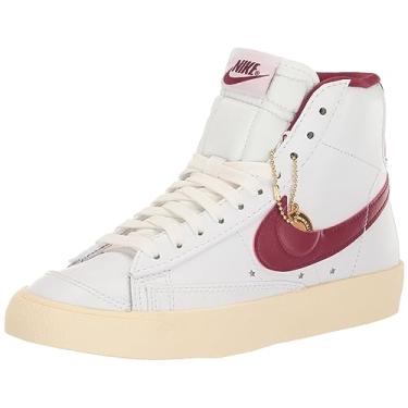 Imagem de Nike Blazer Mid '77 Vintage Track Tênis feminino, Branco/Team Red, 8.5