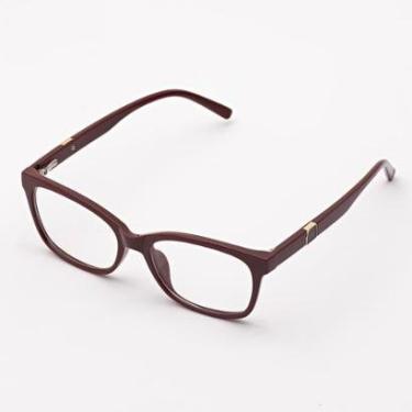 Imagem de Armação Óculos De Grau Feminina Retangular / Betina- Óculos Sunrise-Feminino