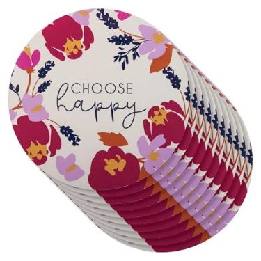 Imagem de Karma, Conjunto de 100 geladeira inspirador Boho com 100, ímãs redondos decorativos de carro e armário à prova de intempéries para meninas, citações motivacionais, lembrancinhas de festa, carro