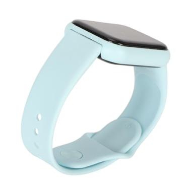 Imagem de Cryfokt Relógio Esportivo Inteligente à Prova D'água, Alerta de Mensagem de Alarme Com Contador de Passos de 1,4" para IOS 9.0 para Smartphone 5.0 (Azul)