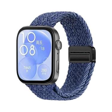 Imagem de Pulseira Magnética De Nylon Trançado Para Huawei Watch Fit 4 pro Fit 3