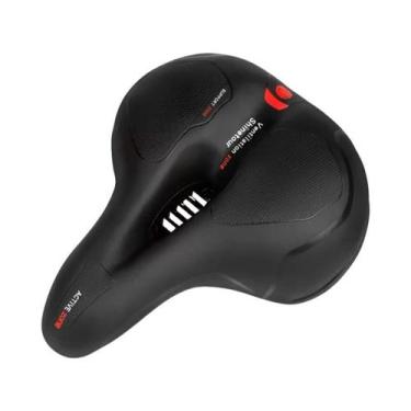 Imagem de Selim De Bicicleta Largo Refletivo, Absorvente De Choque, Respirável E