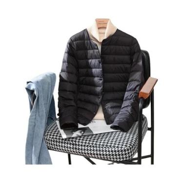 Imagem de Jaqueta Feminina Slim Fit Ultra Leve E Compactável De Pluma De Pato Br