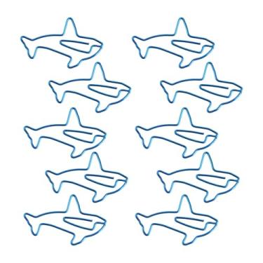 Imagem de Acouto Clipes Em Formato de 100 Peças, Clipes Em Forma de de Metal, Processo de Galvanoplastia Leve e Portátil, Material Escolar