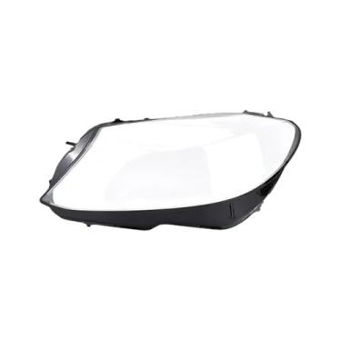 Imagem de Esquerda direita farol capa transparente abajur farol lente escudo compatível com benz w205 c claoss c280 c300 2015-2017(Left)